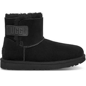 UGG Women's Mini Bailey Logo Strap Booties 🥾🖤